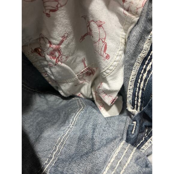 True Religion Mens Straight Sticking Flap Jeans Size 38 - Picture 10 of 13